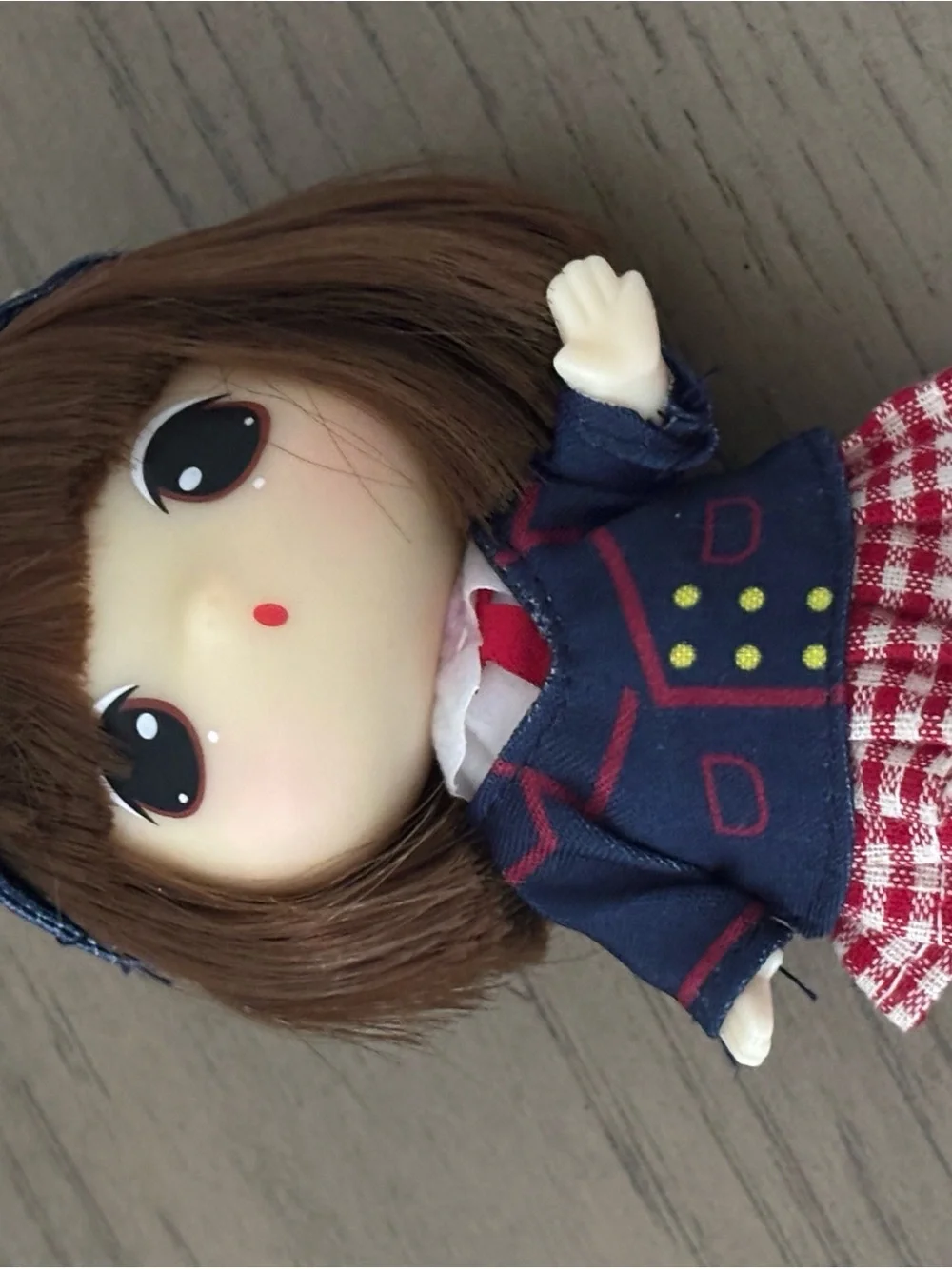 Ddung Student Junior High School Collectible Doll Figure Blue Outfit Blind Box